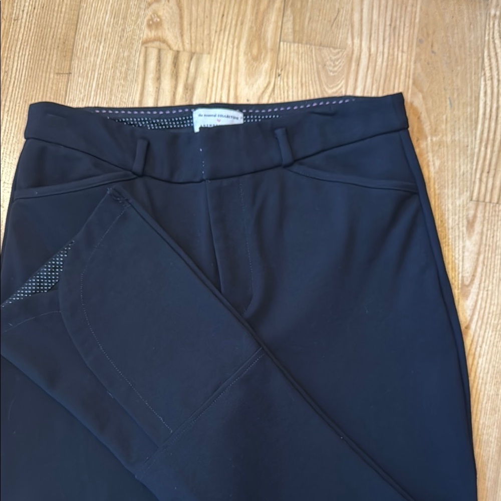 Anthropologie Black Ankle Pants